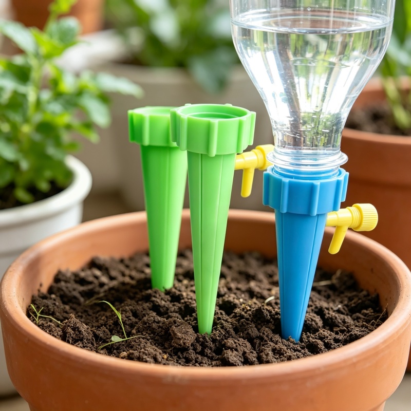 Gardening Tools Water - Adjustable Self Watering Spikes Automatic Drip