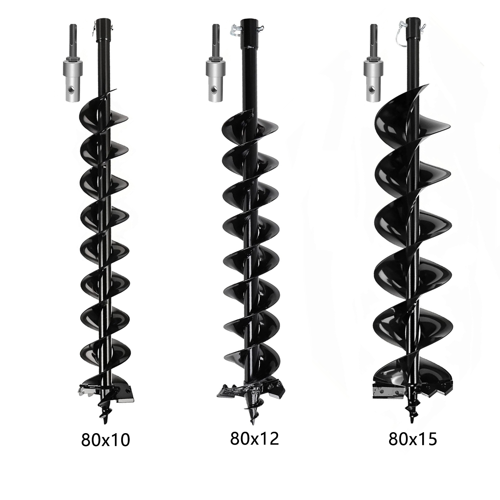 Gardening Tools For Digging - 800mm Steel Earth Auger Garden Drill