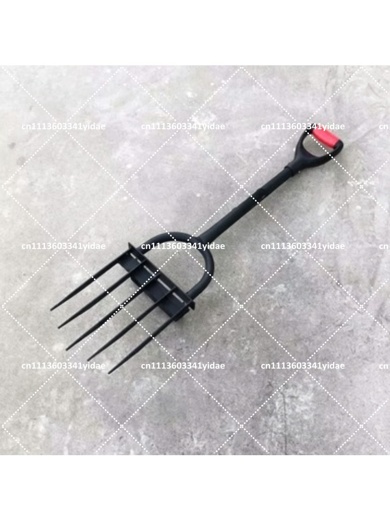 Gardening Tools For Digging - Steel Garden Fork Manual Soil Plowing