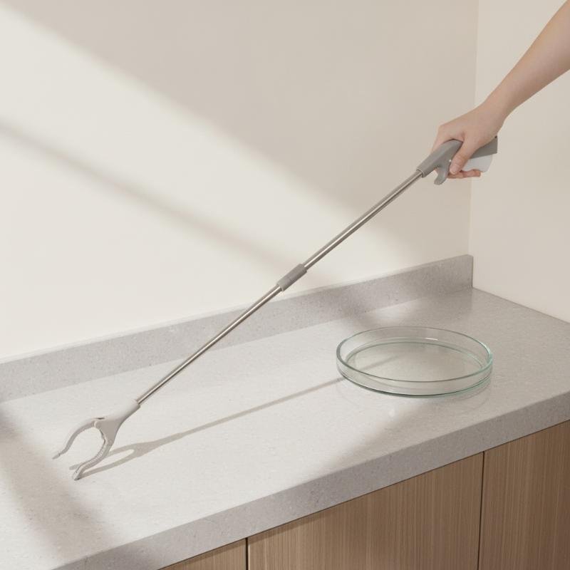 Gardening Tools For Seniors - Foldable Trash Litter Grabber with Secure