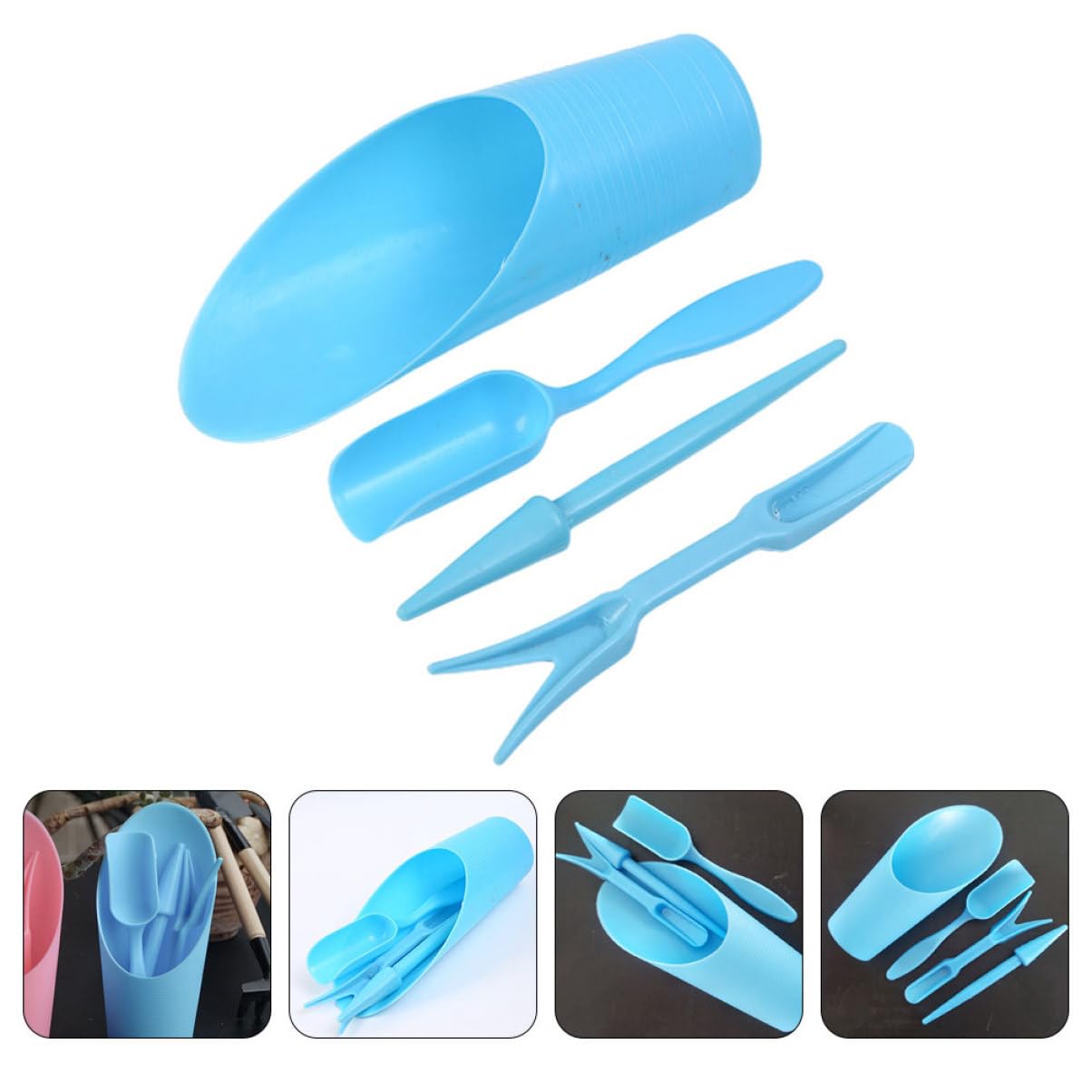4pcs/set, Plastic Durable Buck - đánh giá và giá Gardening Tools Bundle
