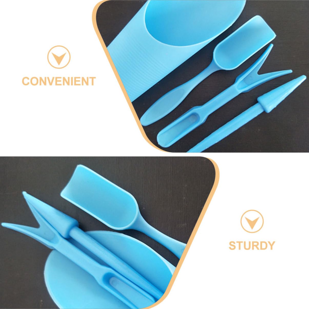 4pcs/set, Plastic Durable Buck - đánh giá và giá Gardening Tools Bundle