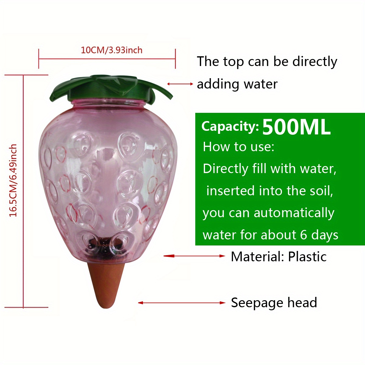 2 Pcs Automatic Watering Tool  - đánh giá và giá Gardening Tools Water