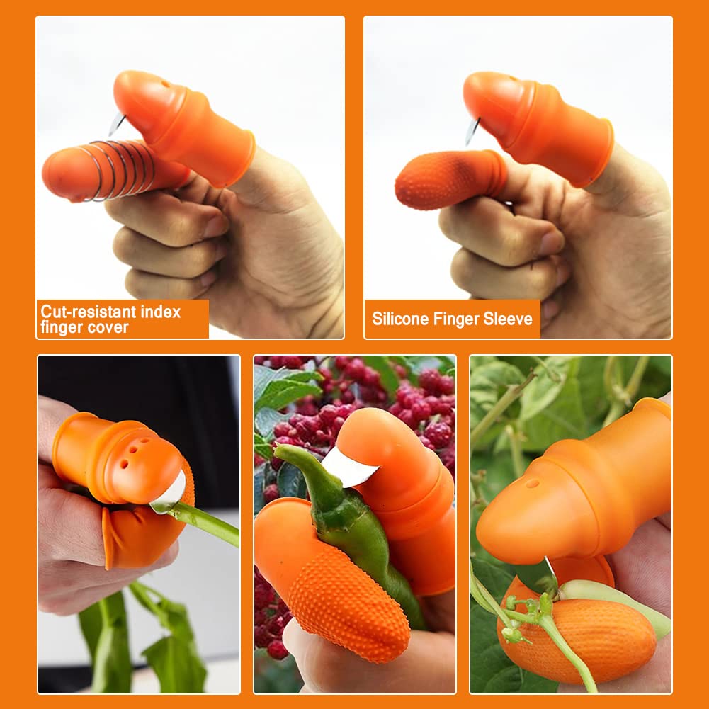 Gardening Silicone Thumb Knife - đánh giá và giá Harvest Knife Garden