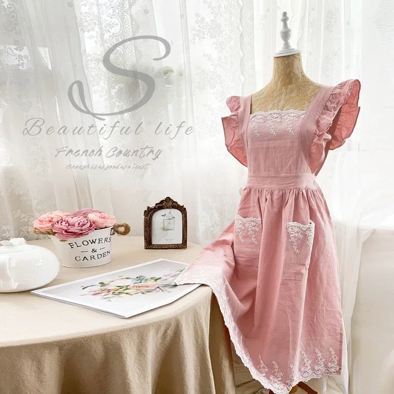 Female Women Apron Cotton Line - đánh giá và giá Gardening Tools Women