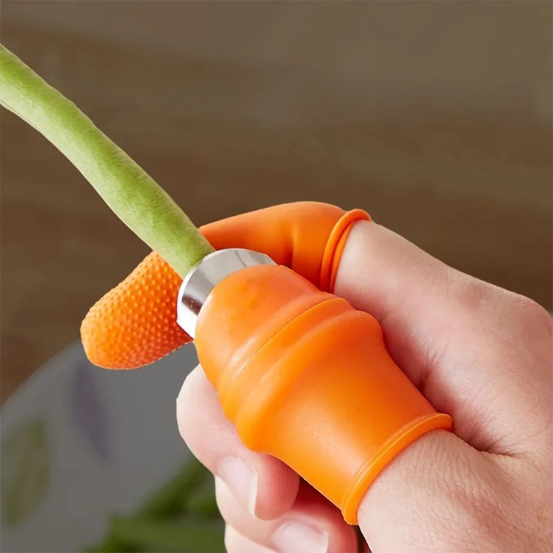 6pcs Finger Protector Silicone - đánh giá và giá Harvest Knife Garden