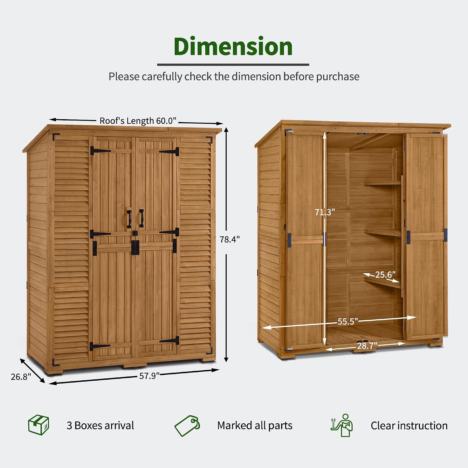 Outdoor Storage Cabinet with S - đánh giá và giá Gardening Tools In
