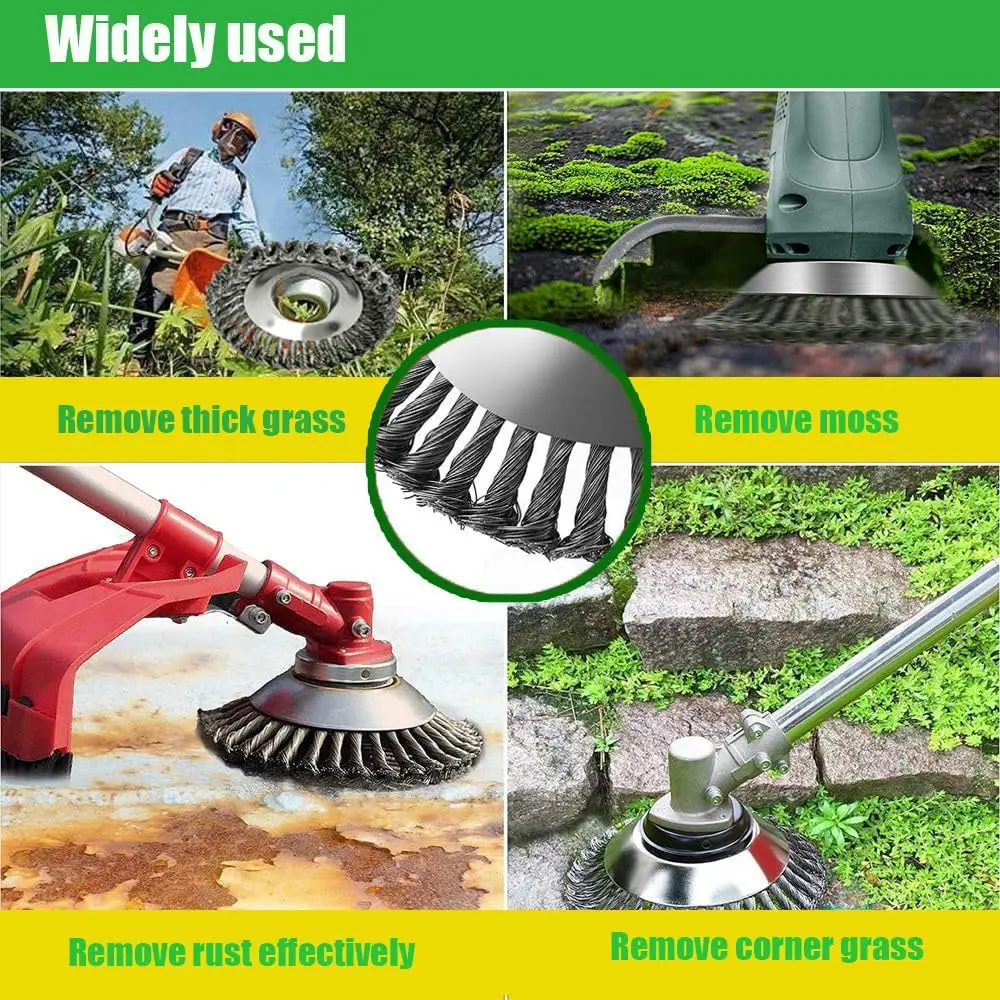 4/6/10inch Steel Wire Brush Tr - đánh giá và giá Gardening Tools Bundle