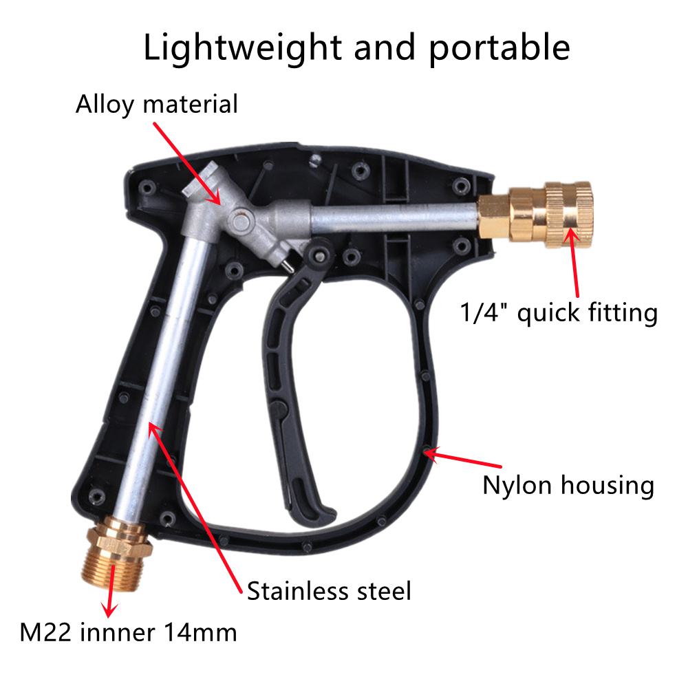 High Pressure Washer Gun+Snow  - đánh giá và giá Gardening Tools Bundle