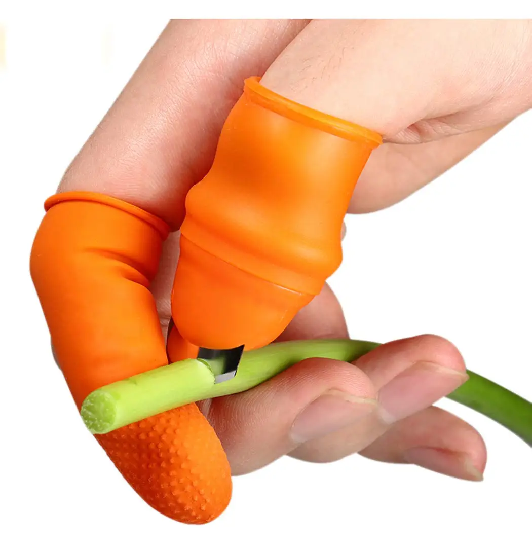 Ngón Tay Bảo Vệ Silicone Ngón  - đánh giá và giá Harvest Knife Garden