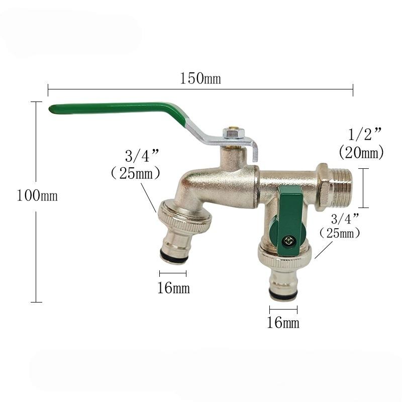 1Pcs Zinc Alloy Water Faucet 1 - đánh giá và giá Gardening Tools Water