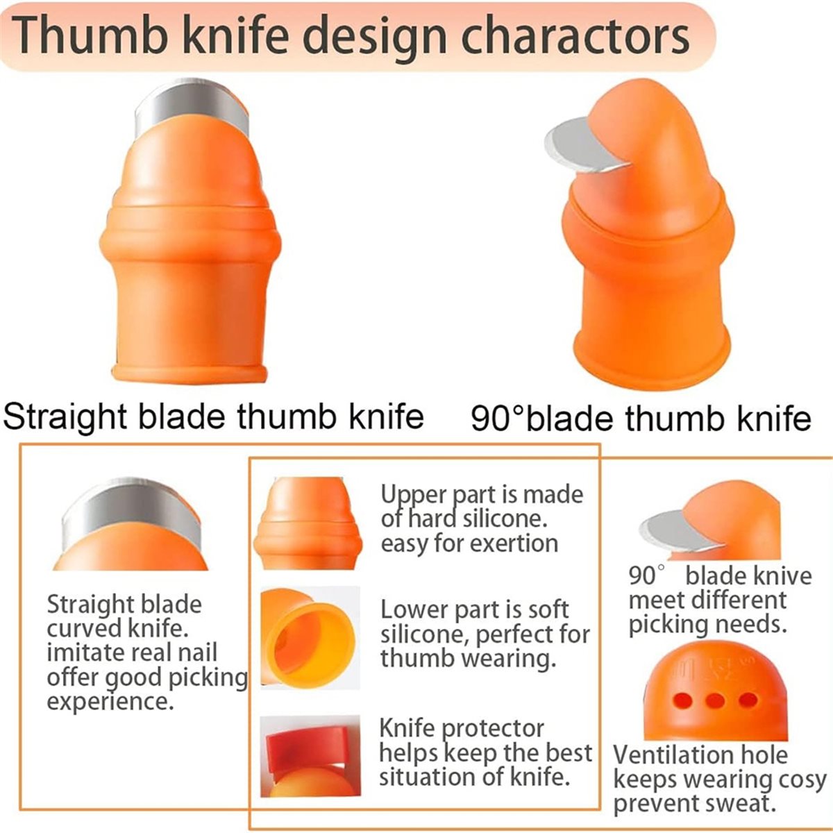 [HLES]Garden Silicone Thumb Kn - đánh giá và giá Harvest Knife Garden
