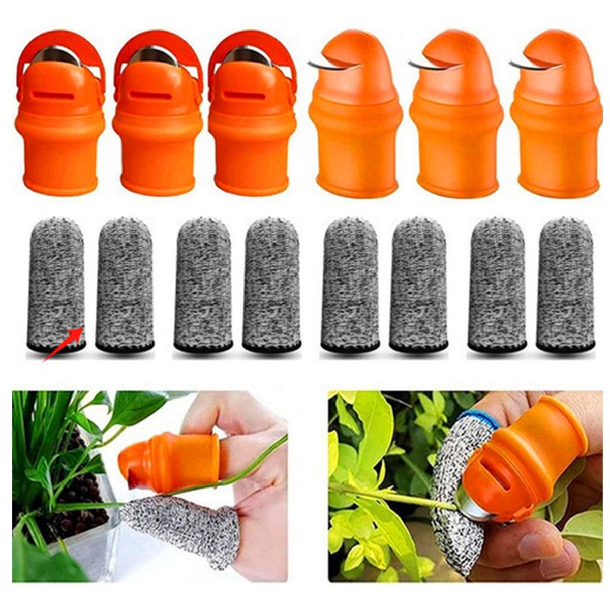[HLES]Garden Silicone Thumb Kn - đánh giá và giá Harvest Knife Garden