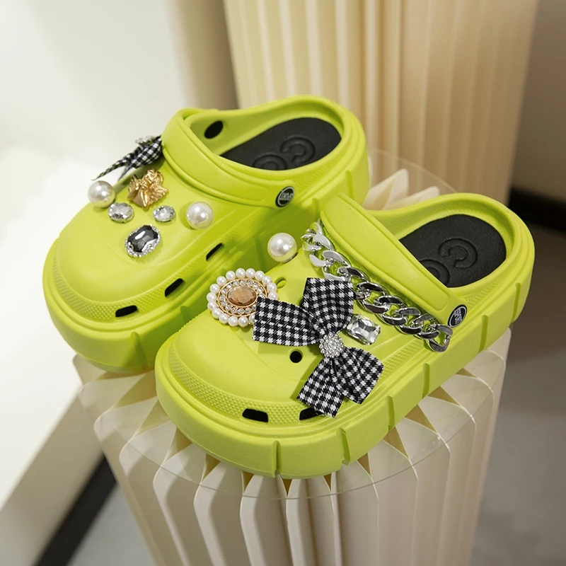 6cm DIY Platform Slippers Summ - đánh giá và giá Gardening Tools Women