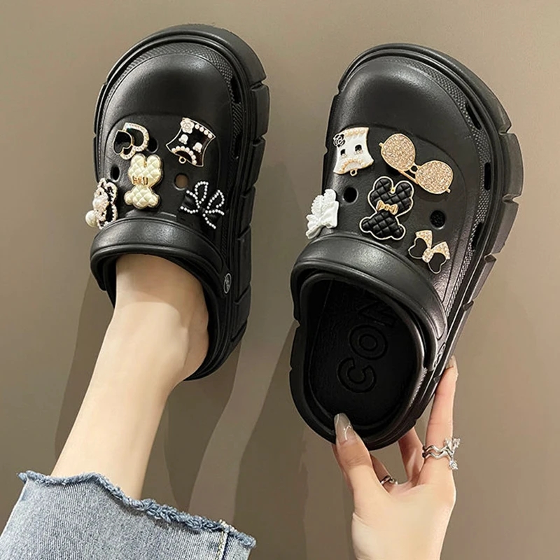 6cm DIY Platform Slippers Summ - đánh giá và giá Gardening Tools Women