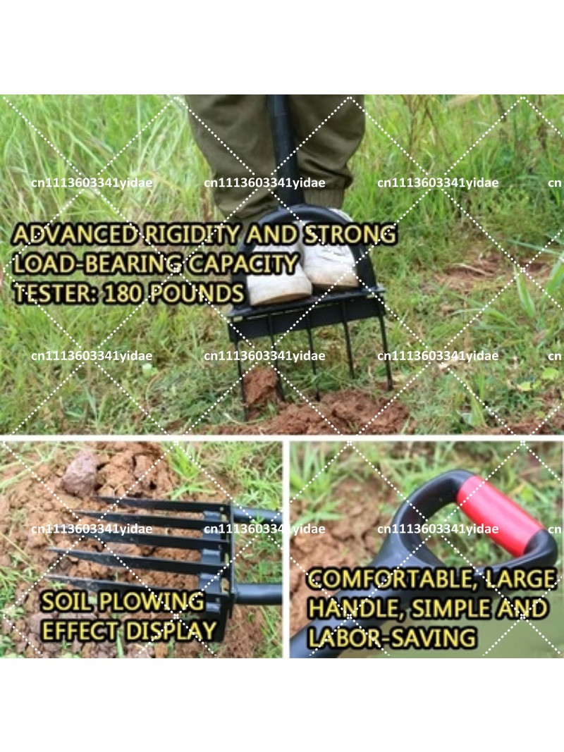 Steel Garden Fork Manual Soil  - đánh giá và giá Gardening Tools For Digging