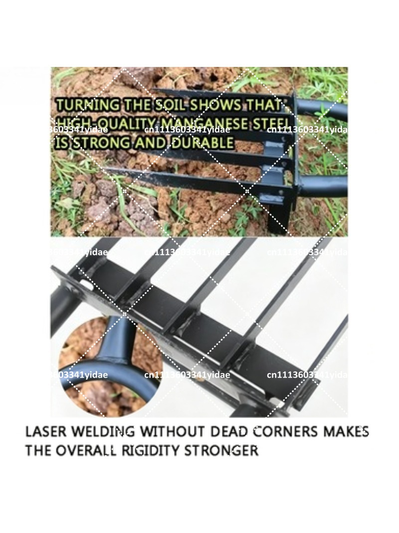 Steel Garden Fork Manual Soil  - đánh giá và giá Gardening Tools For Digging