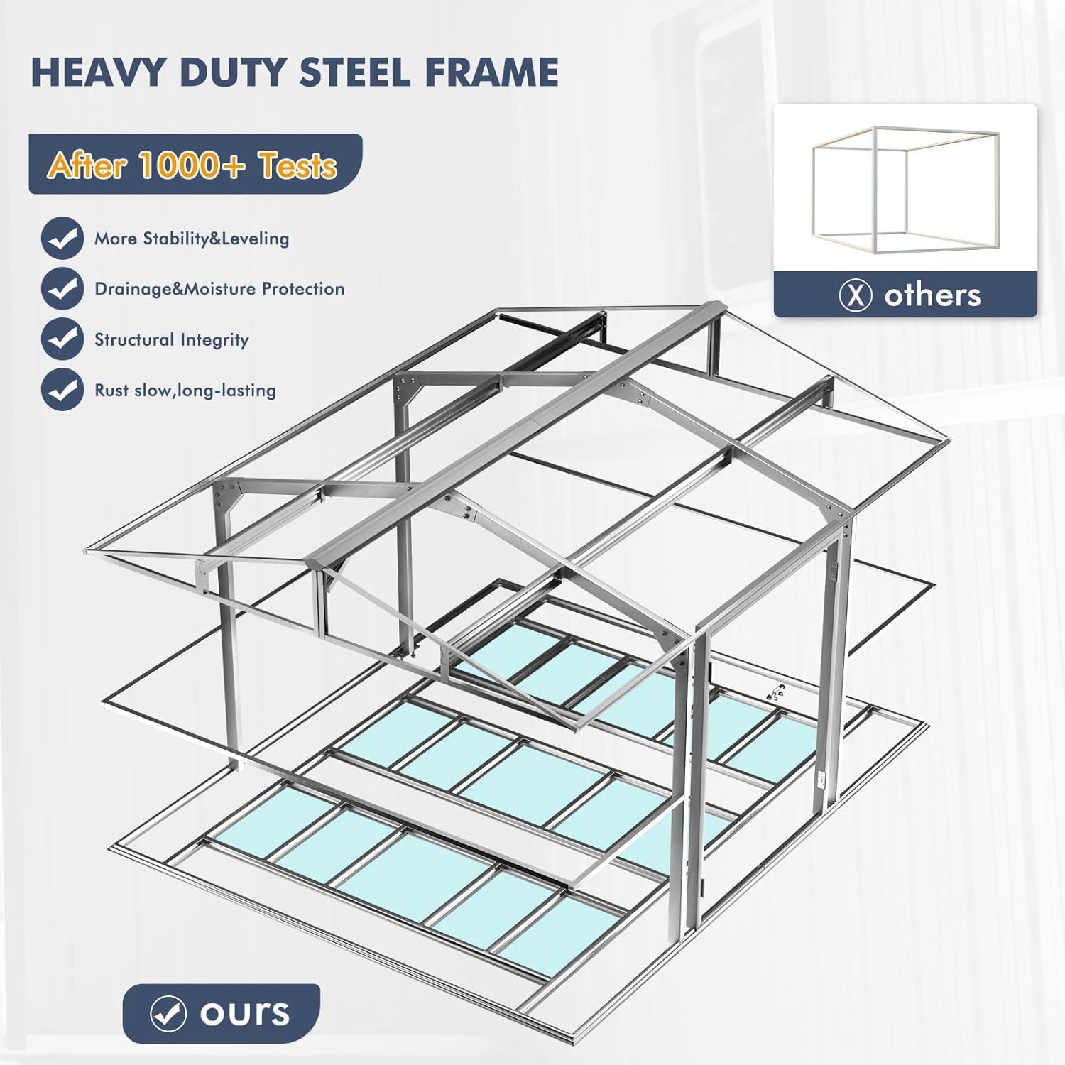12x10 FT Metal Storage Shed wi - đánh giá và giá Gardening Tools In